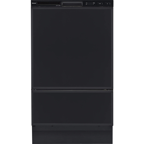 リンナイ 食器洗い乾燥機　大容量 フロントオープンシリーズ　【RSW-F402CA-B】 ブラック