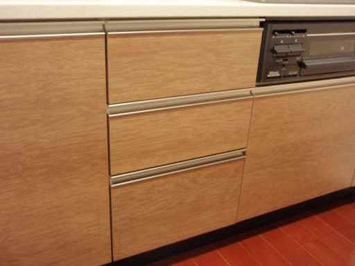 Panasonic 食器洗浄機 NP-P45M2PS-S + ドアパネル + 下部収納キャビネット 新規取り付け工事 | レンジフード・食洗機