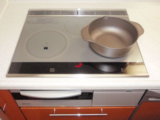 ビルトインコンロからIHクッキングヒーター（Panasonic KZ-FT60MS）へ 