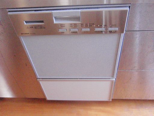 三菱電機 食器洗浄機 EW-CP45S NP-4500Bからの交換工事 | レンジフード 