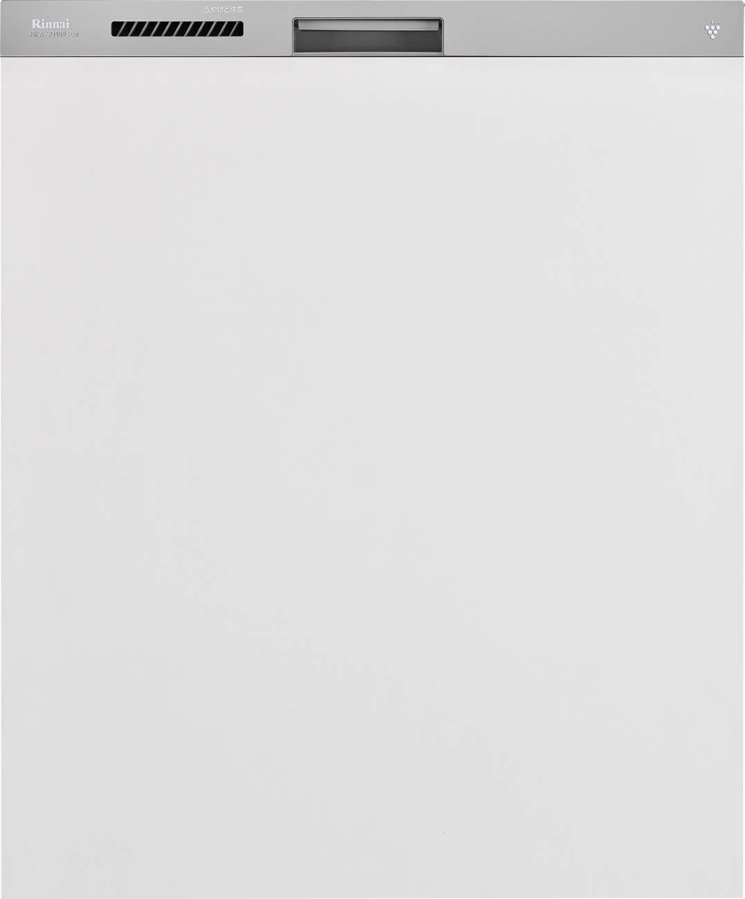 リンナイ 食器洗い乾燥機　深型 スライドオープン ぎっしりカゴ 扉材シリーズ　【RKW-SD401LPMA】 操作盤：ハーフミラー