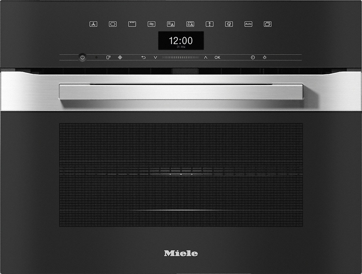 Miele（ミーレ） 電子レンジ機能付オーブン　【H 7440 BM】 クリーンスチール