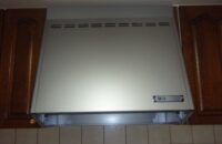 富士工業 レンジフードFVM-7531L/SI　Panasonic IH KZ-FT60VS　Panasonic 電気オーブンNE-DB901W  交換工事