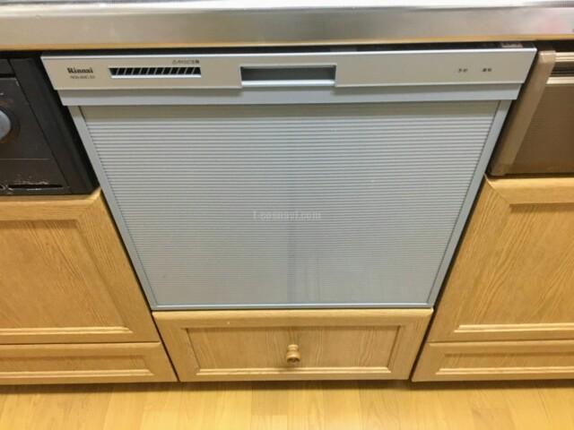 信用 RKW-405C-SV RKW-405シリーズ リンナイ 食器洗い乾燥機 ドアパネルタイプ コンパクトタイプ 幅45cm シルバー