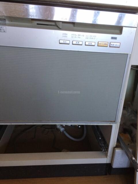 パナソニック食洗機NP-P60V1PSPSからNP-60MS8Sへ交換工事-埼玉県深谷市