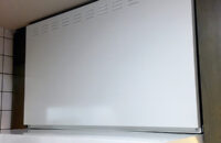 ブーツ型シロッコファンから富士工業レンジフードUSR-3A-901へ交換工事-埼玉県入間市プルミエール