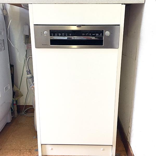 AGE食洗機からBOSCH食洗機SPI4HDS006へ交換工事 | レンジフード・食洗 
