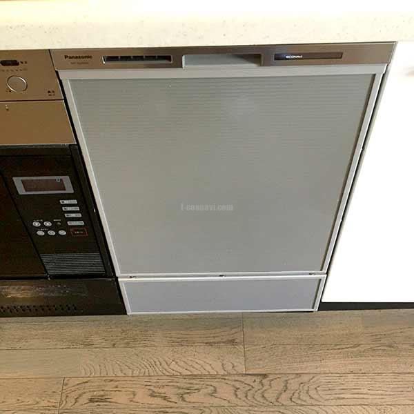 ノーリツキッチンへパナソニック食洗機NP-45MD9Sの新規設置 | レンジ