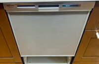 リンナイ RKW-455A からパナソニック NP-45MS9S へ交換｜相模原市のビルトイン食洗機施工事例