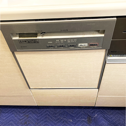 NP-P45R1PSからNP-45BS1Sへ食洗機交換|東京都小平市 施工事例