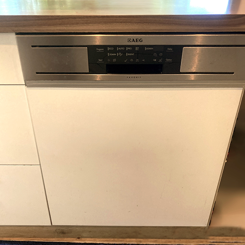 F88705IM0PからG 7130 C SCU AutoDosへ食洗機交換|川崎市高津区 施工事例